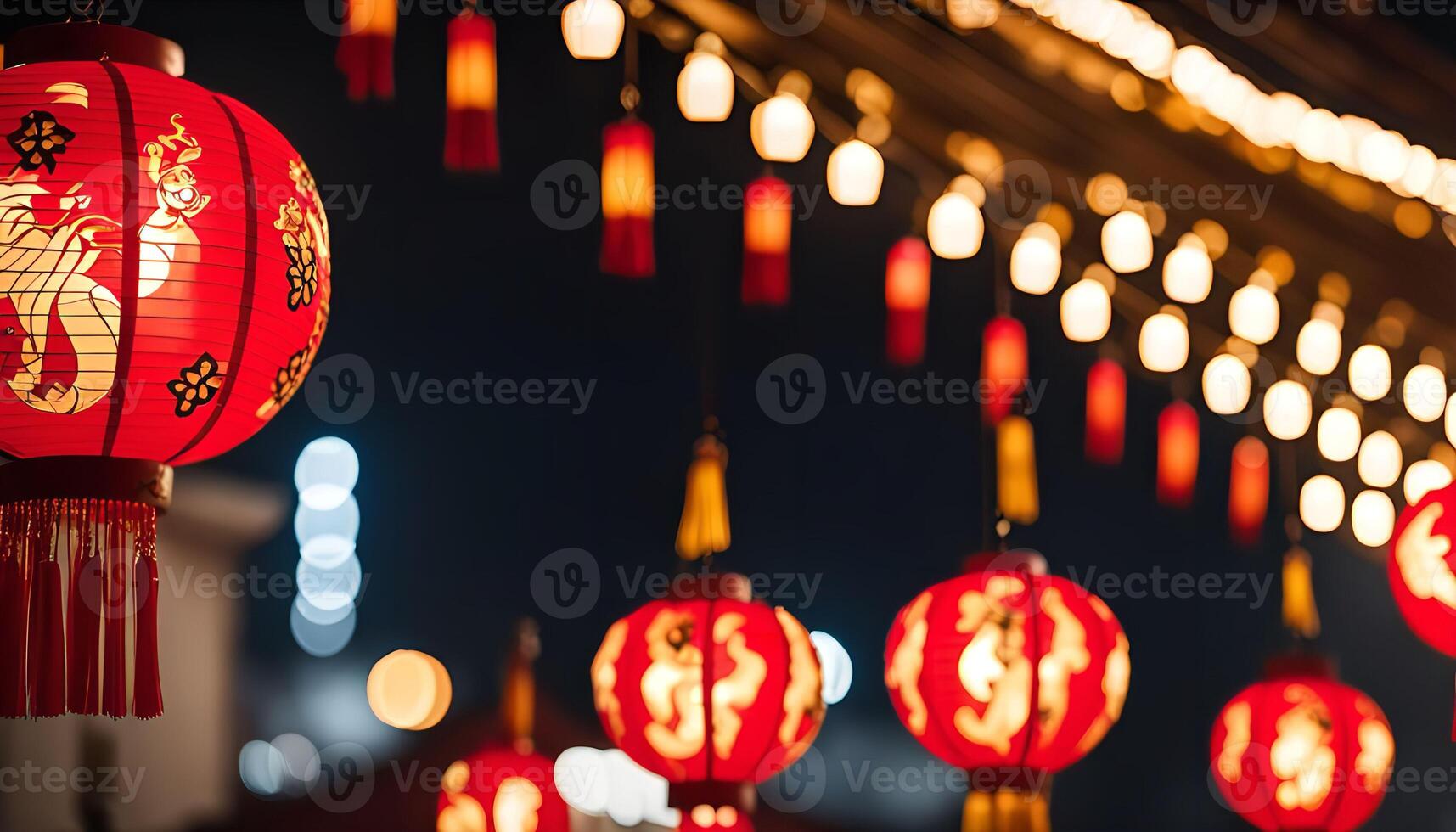 Chinese Lanterns Illumination photo