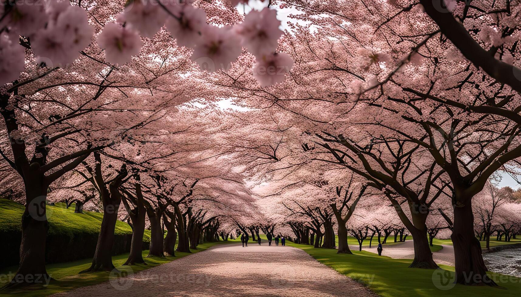 Pink Blossom Pathway photo