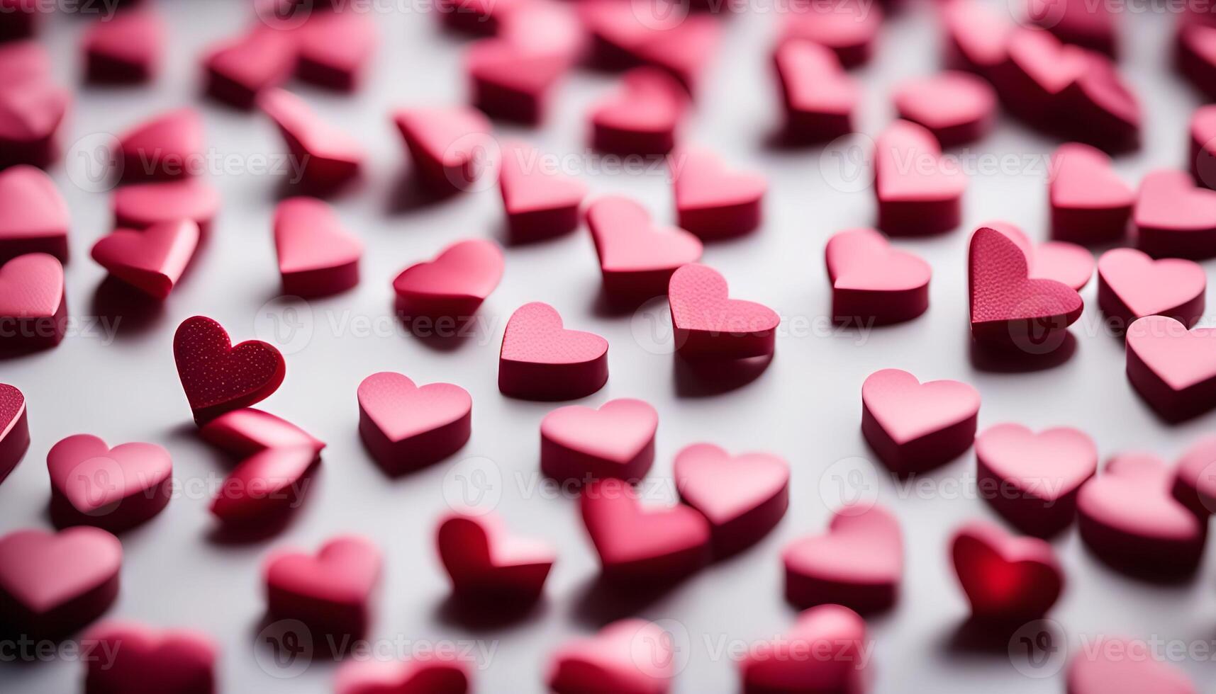 Scattered Hearts valentines photo