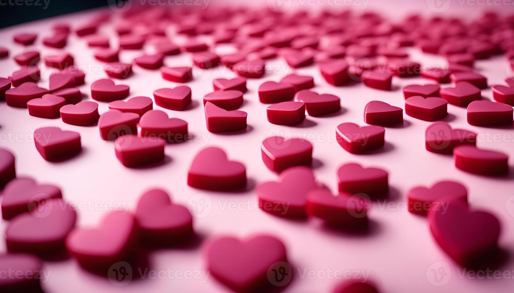 Scattered Hearts A Romantic Pink Backdrop photo