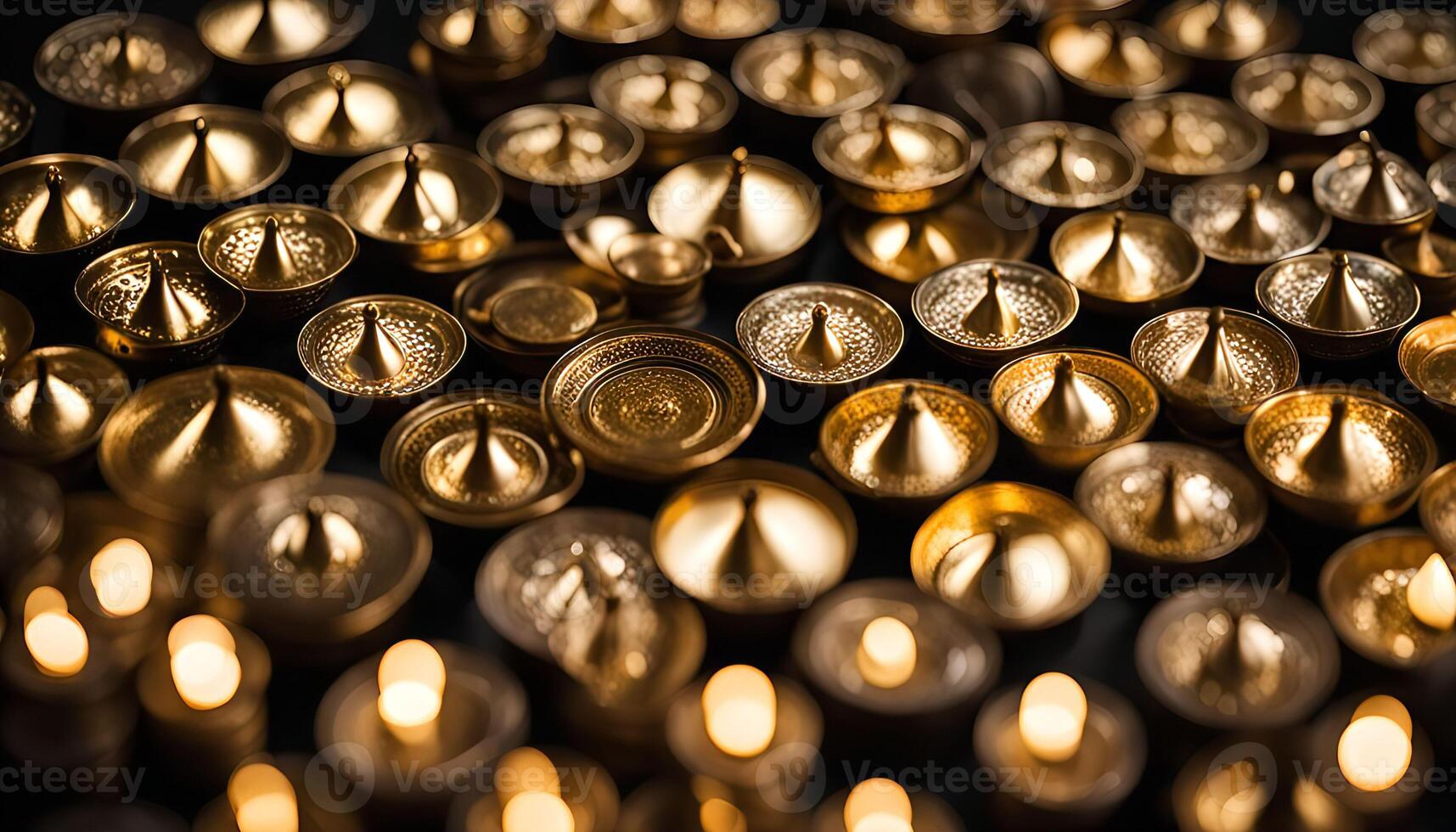 Golden Bowls Arrangement photo