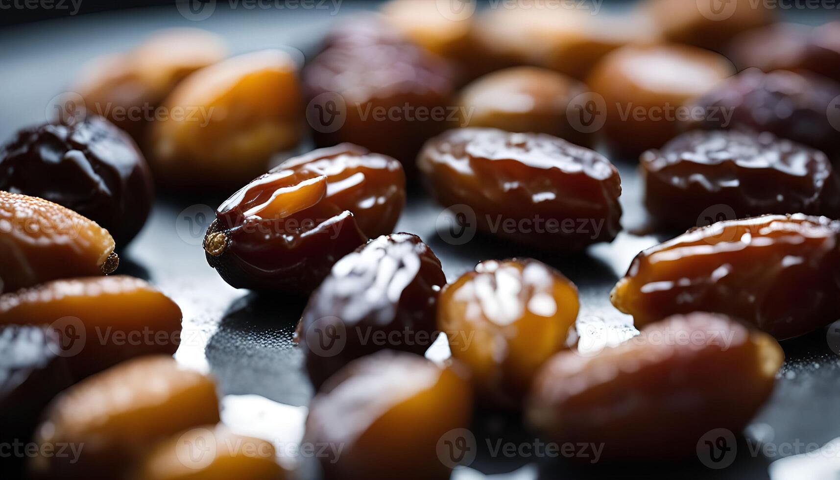 Dates on a Dark Background photo