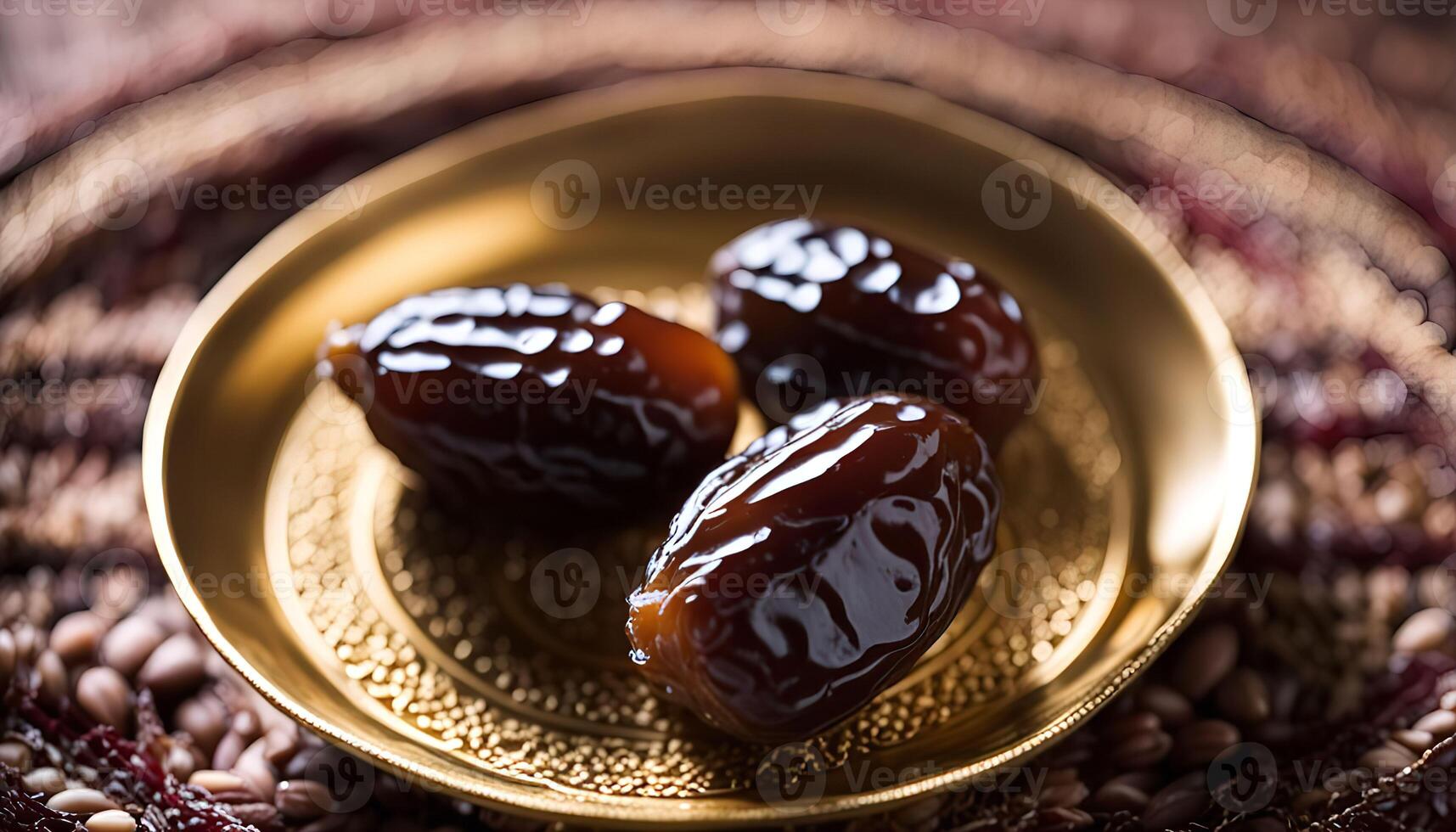 Dates on a Golden Plate photo