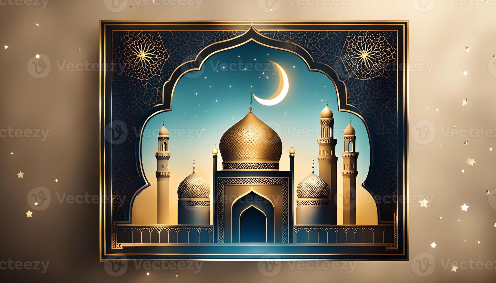 Mosque at Night photo