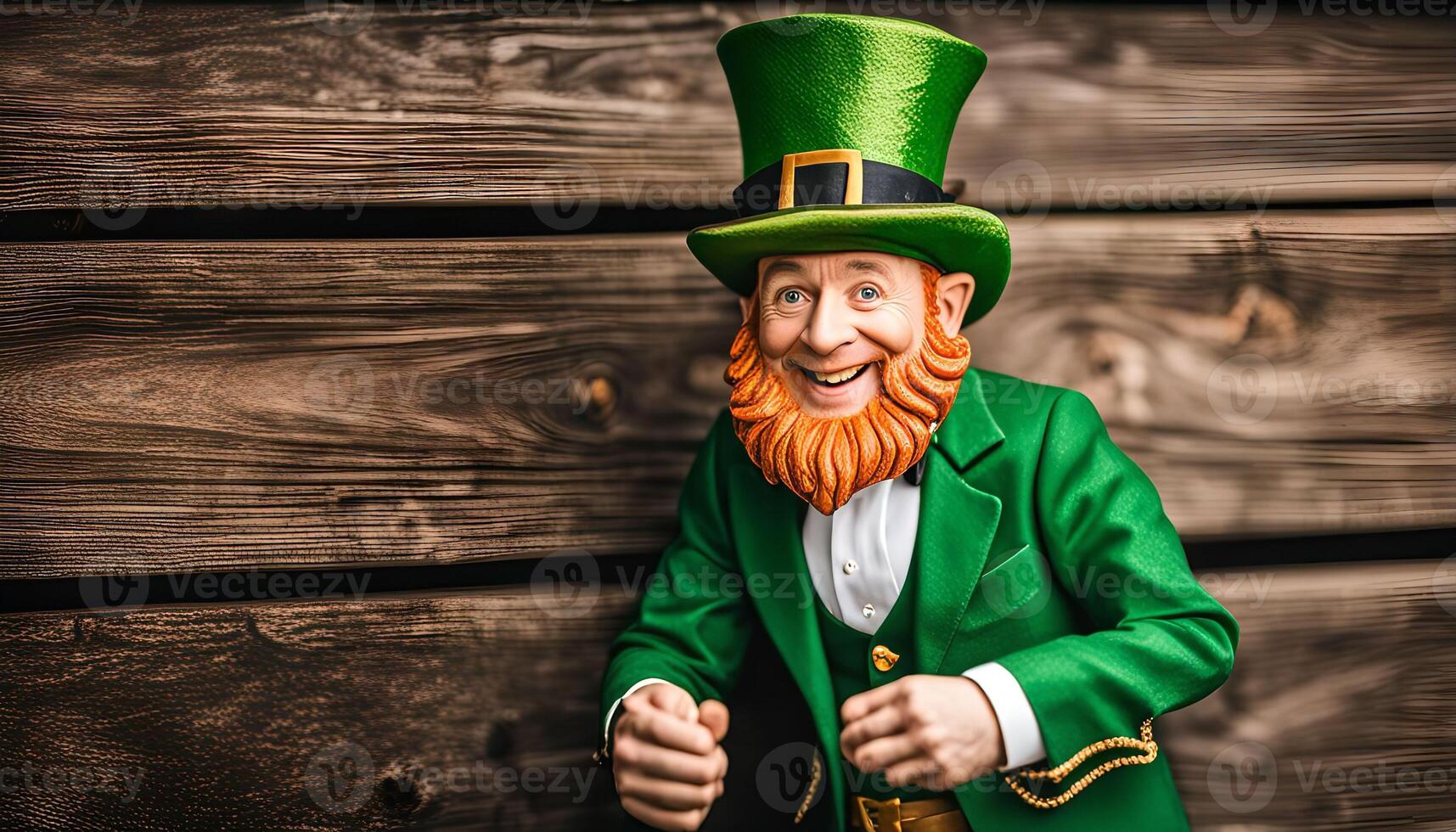 Leprechaun in a Green Suit photo