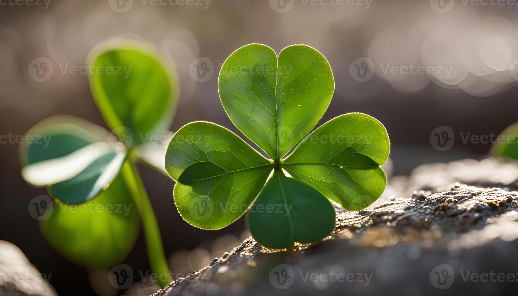 Clover Leaf in the Sunlight photo