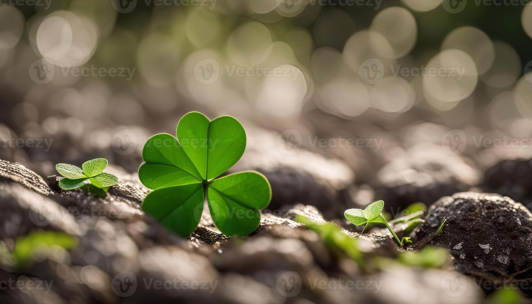 Clover Plant in the Nature photo