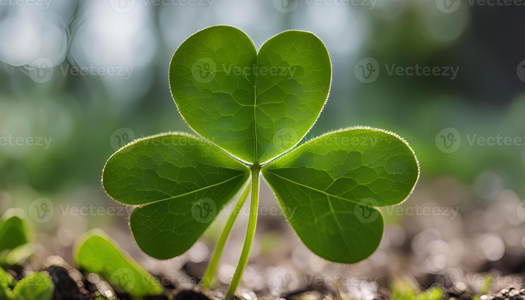 Close-up of a Shamrock photo