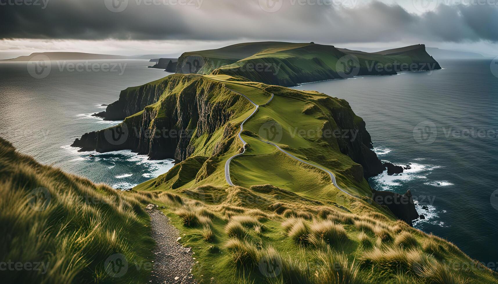 Serene Coastal Road photo