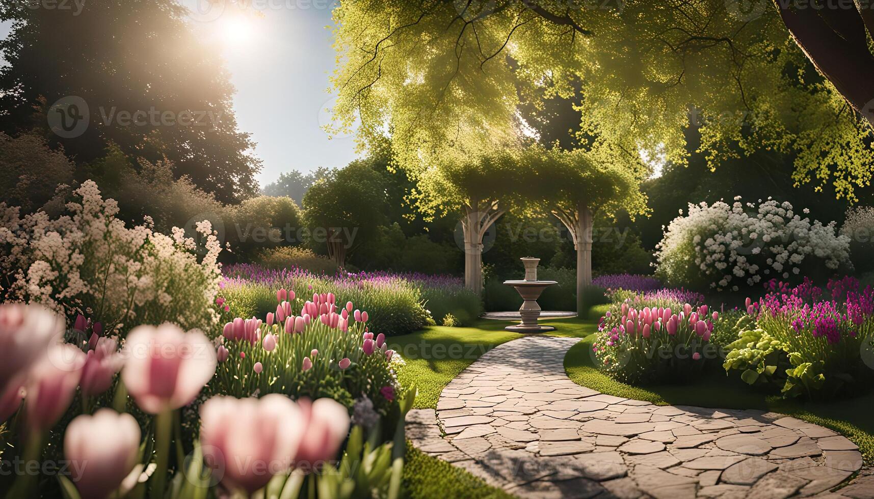 A Serene Garden Oasis photo