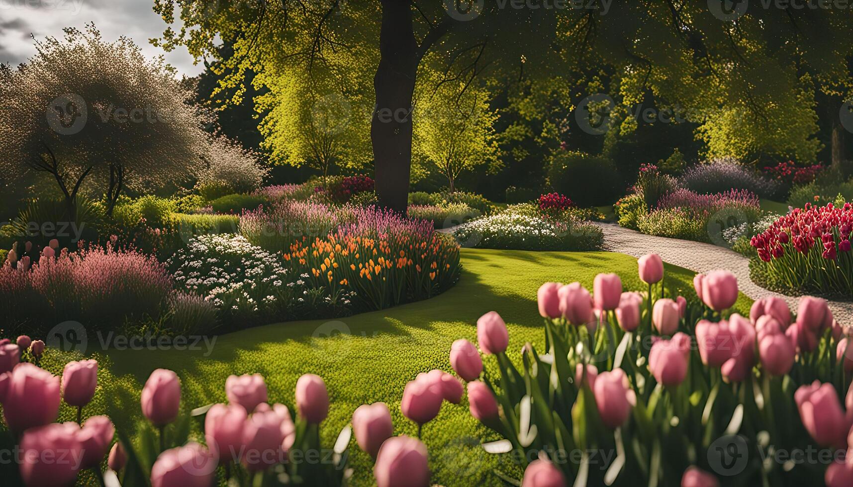 Beautiful Spring Garden photo