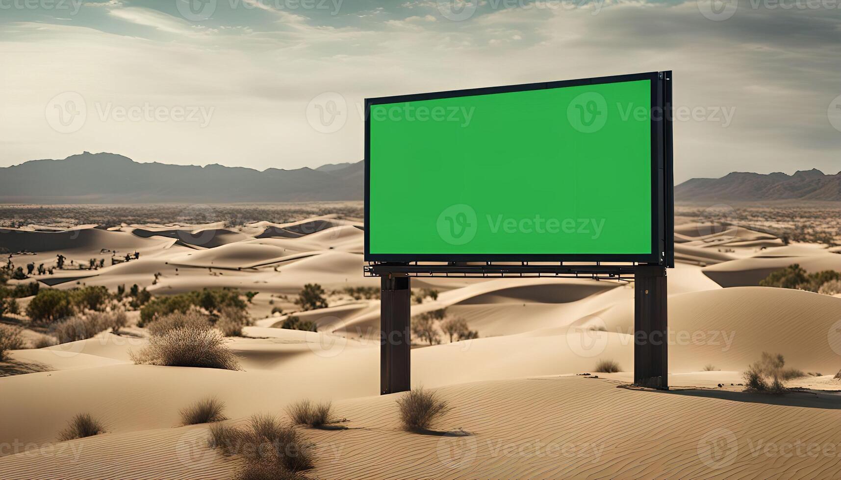 Billboard in the Desert photo