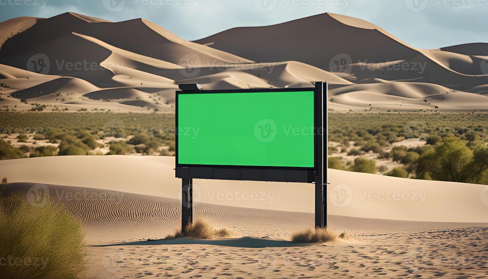 Billboard in the Desert photo