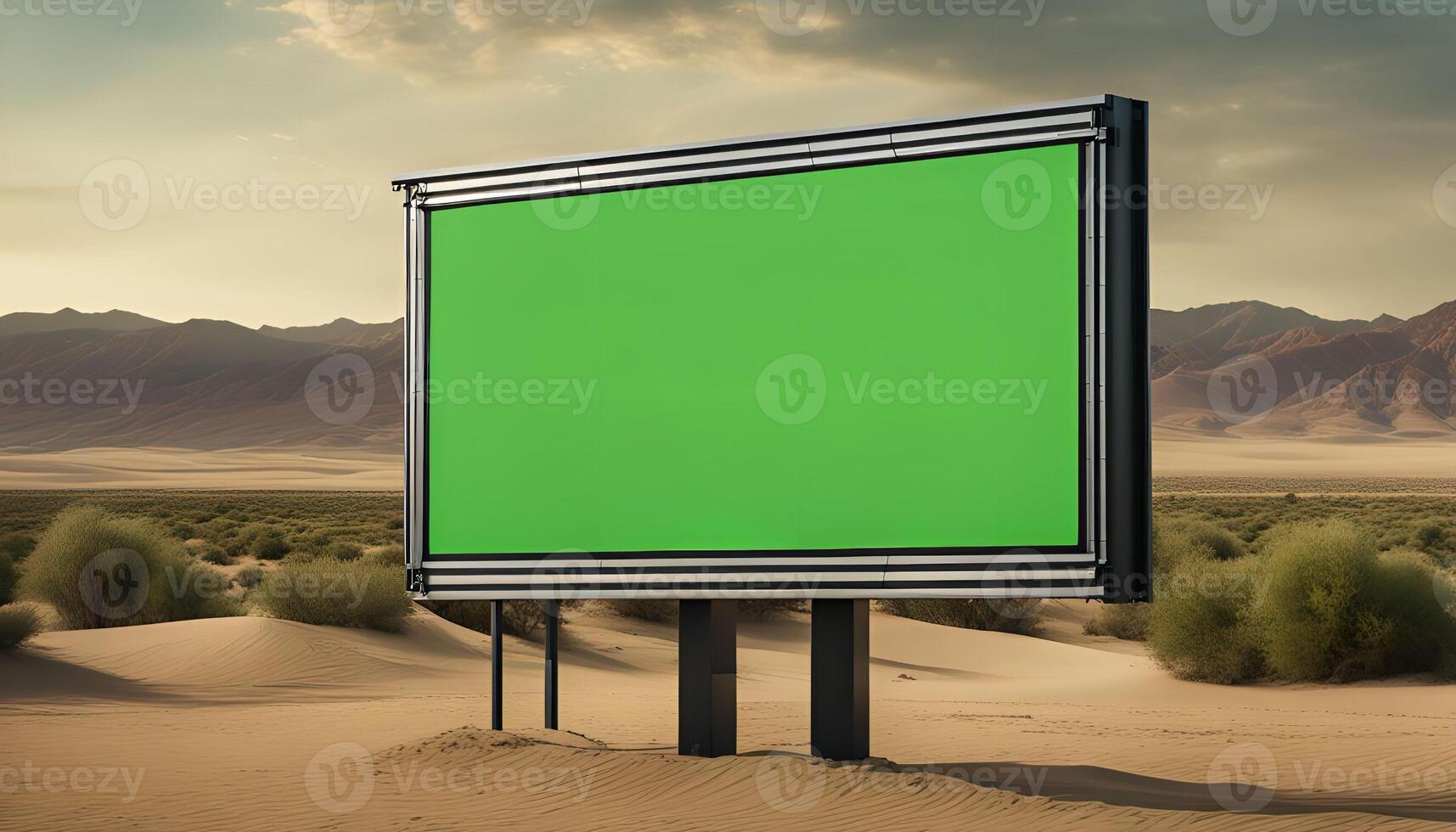 Billboard in the Desert photo