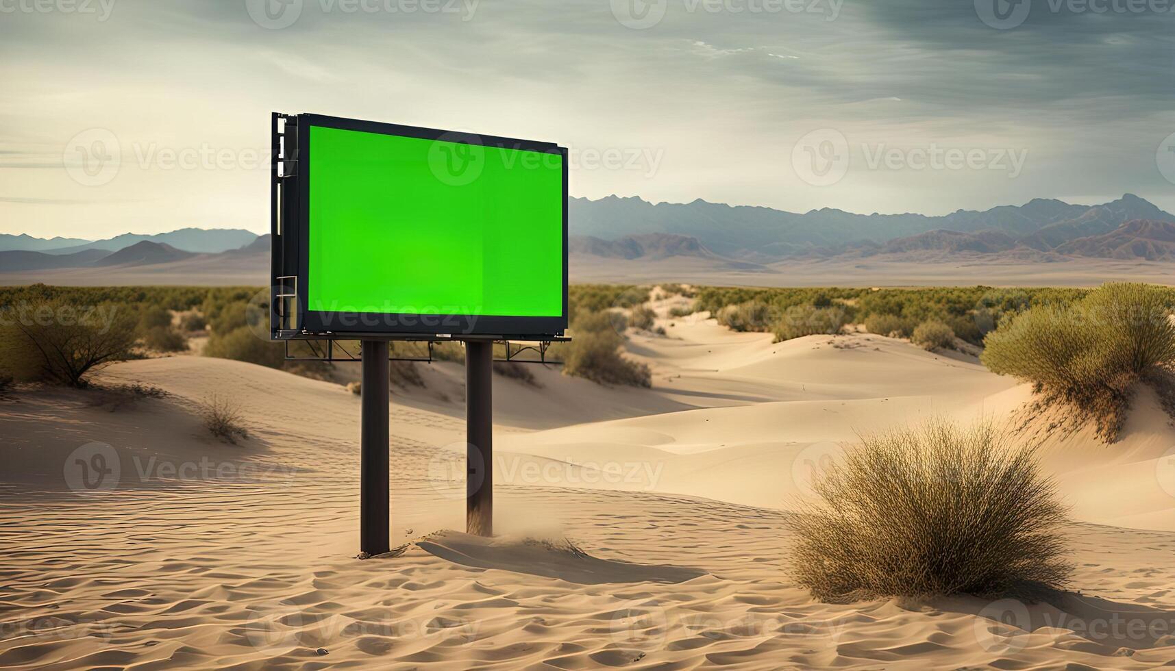 Billboard in the Desert photo