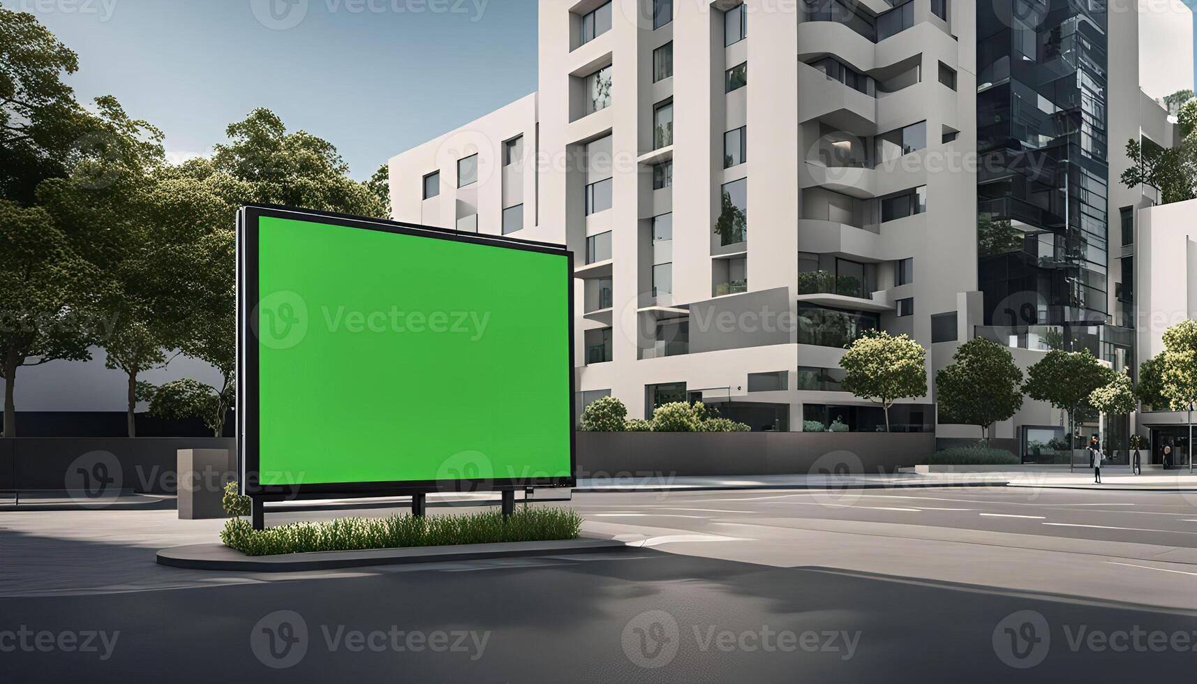 Billboard in a Modern City photo