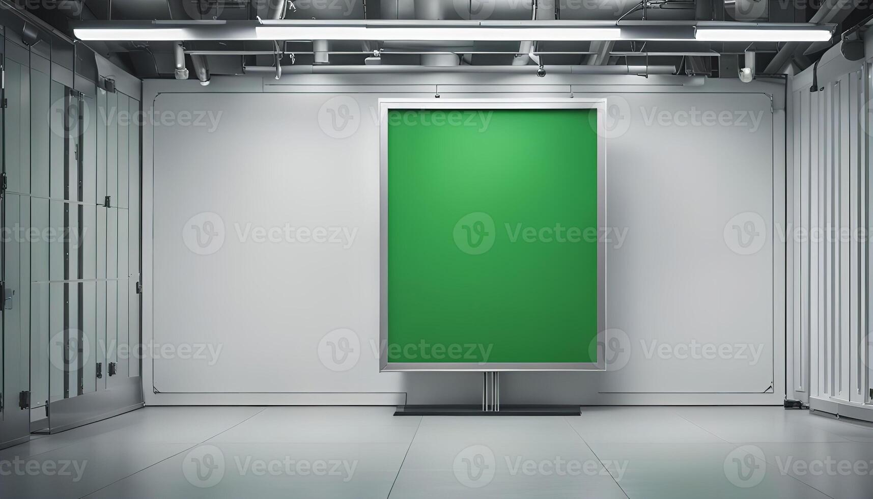 Green Screen in Modern Room photo