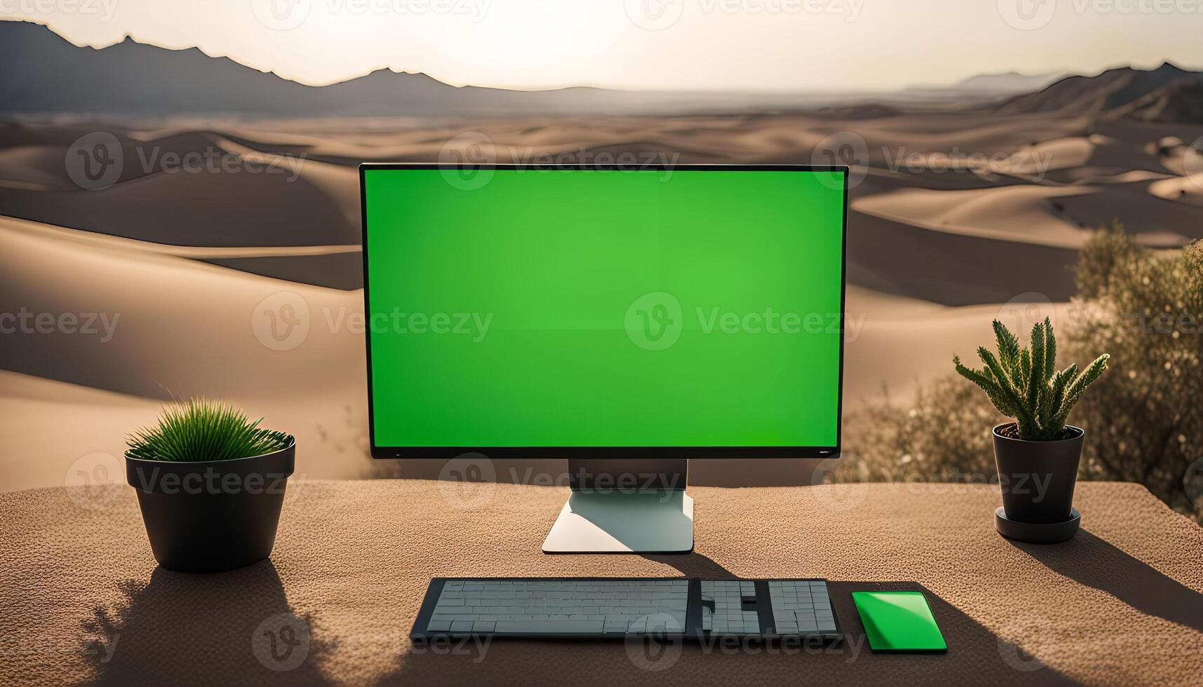 Desktop in the Desert photo