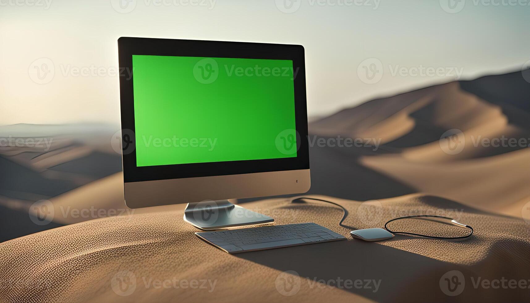 Computer in the Desert photo