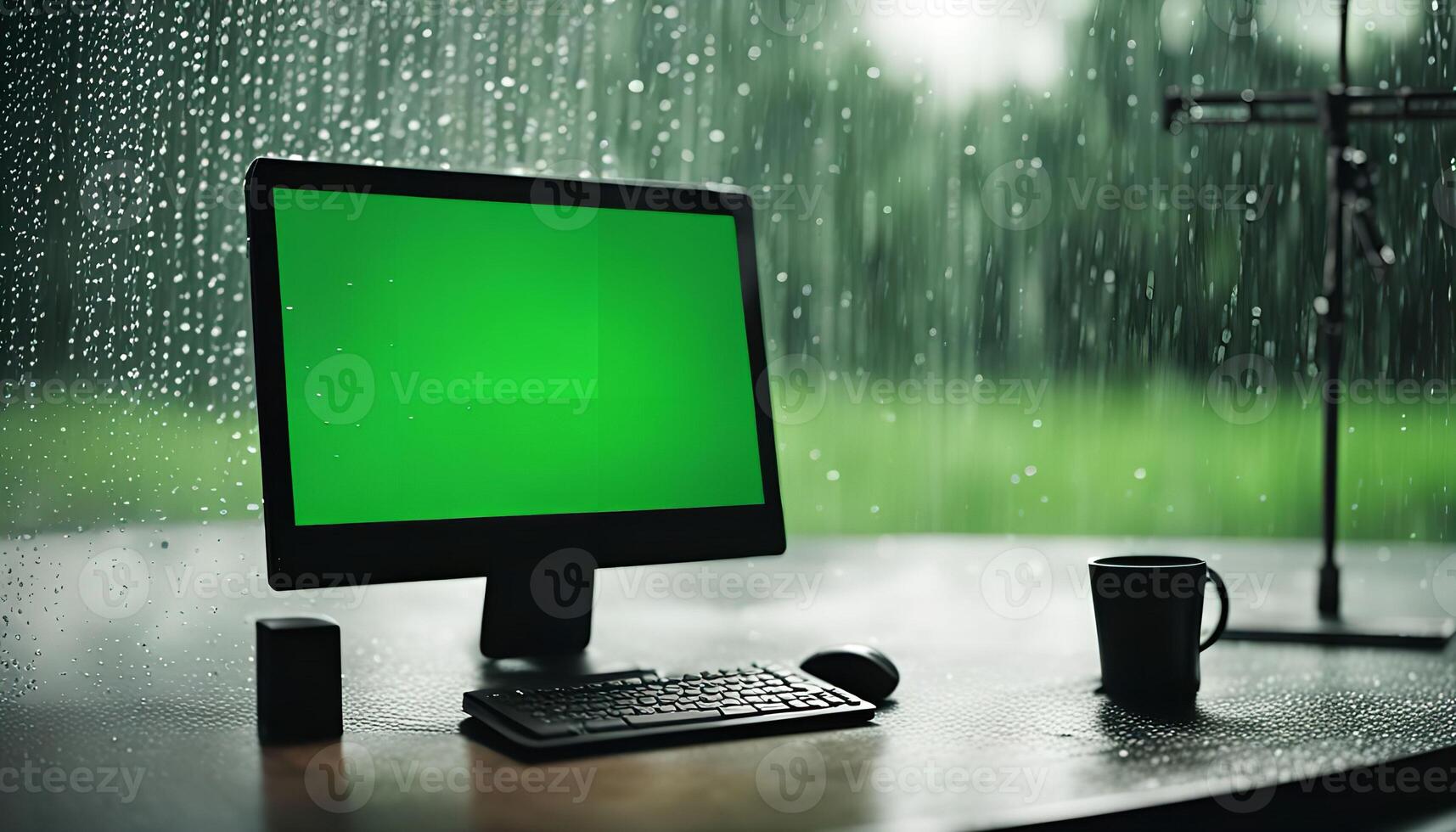 Rainy Day Work from Home photo