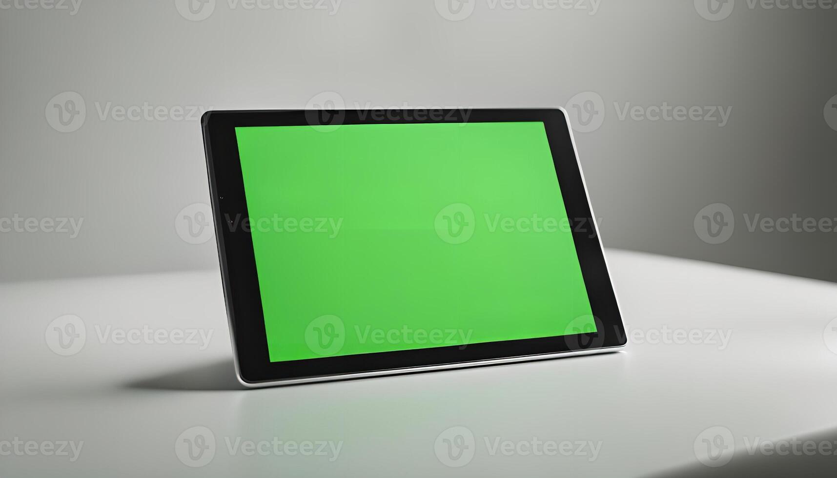 Tablet with Green Screen photo