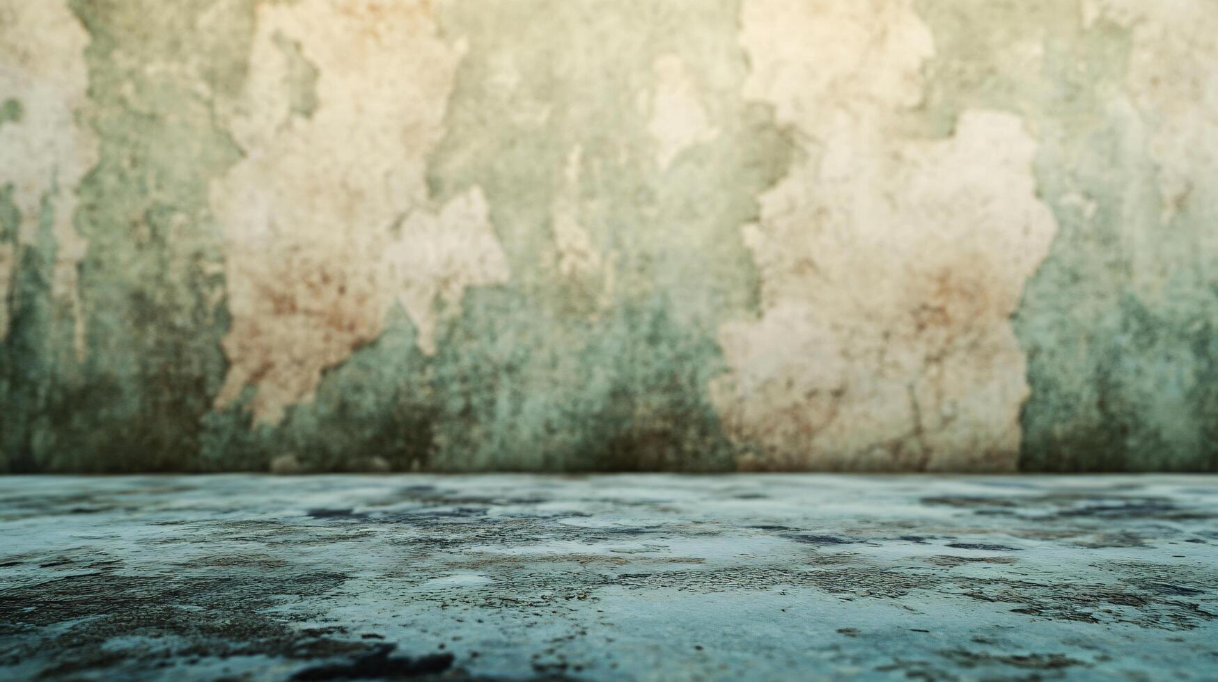 A wall with a crack in it and a greyish color photo