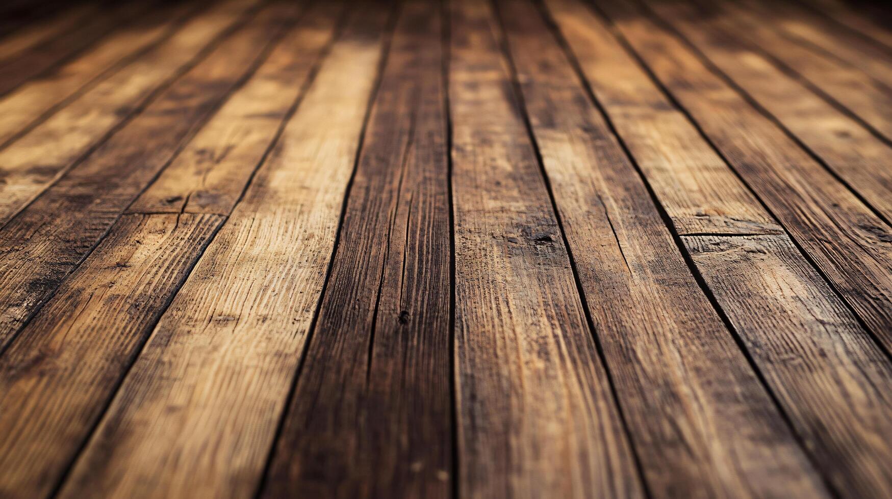 A wooden floor with a grainy texture photo