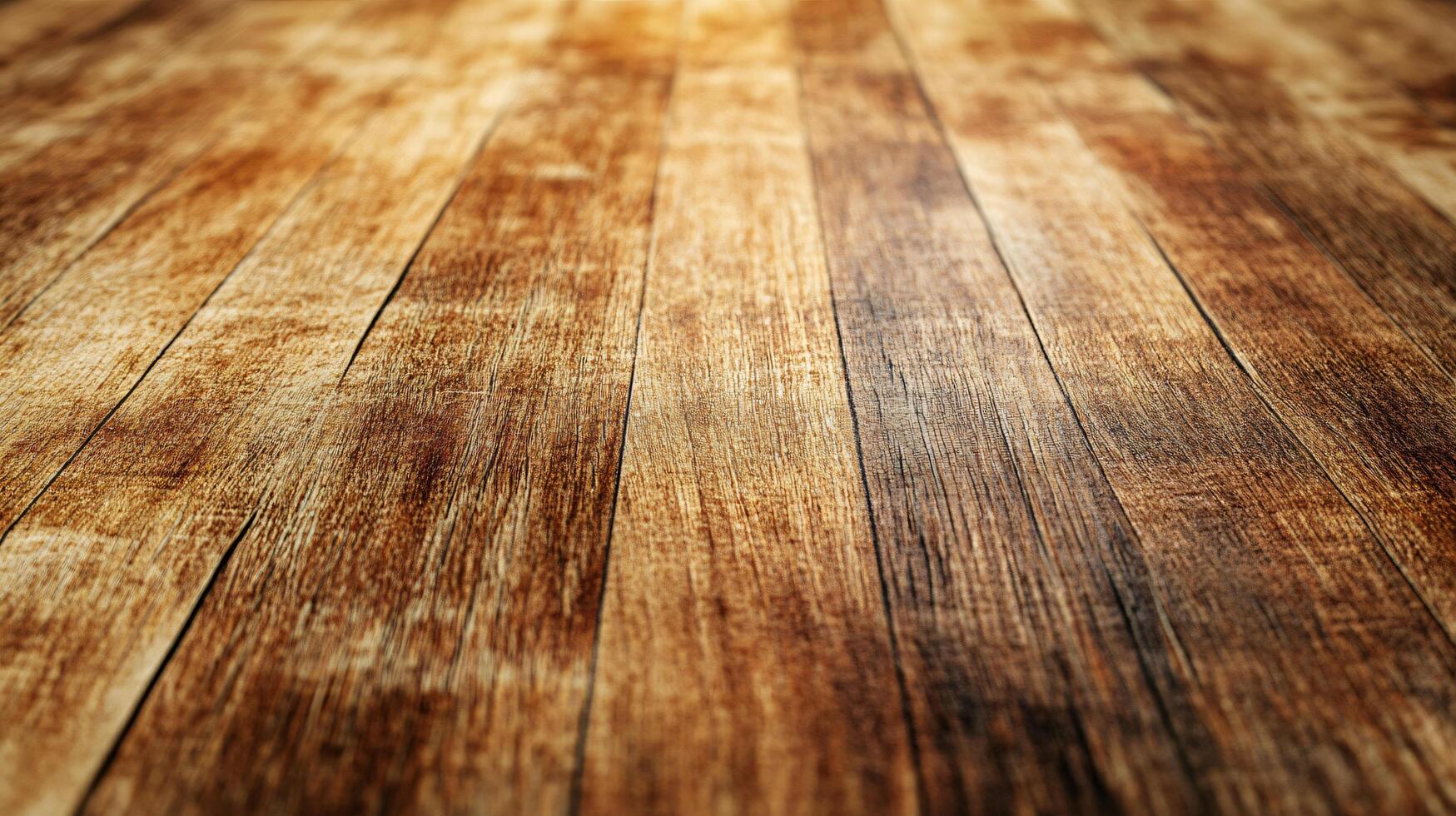 A wooden floor with a grainy texture photo