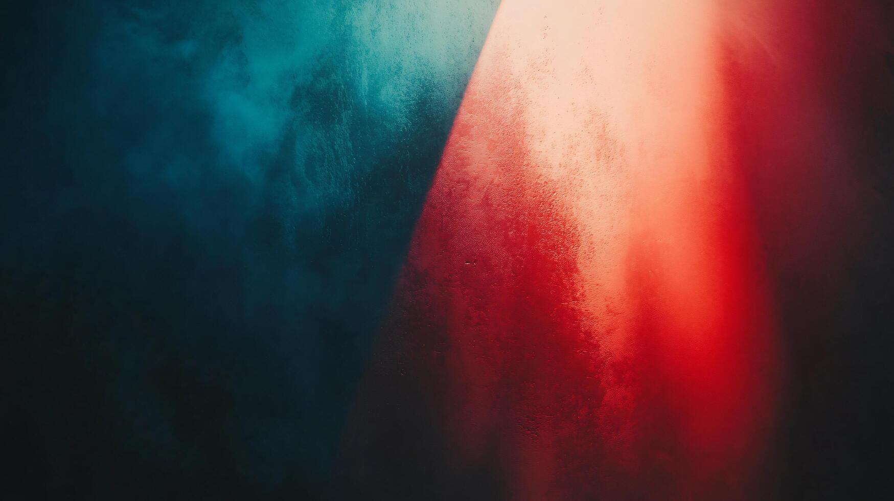A blurry image of a red and blue background with a red and blue foreground photo