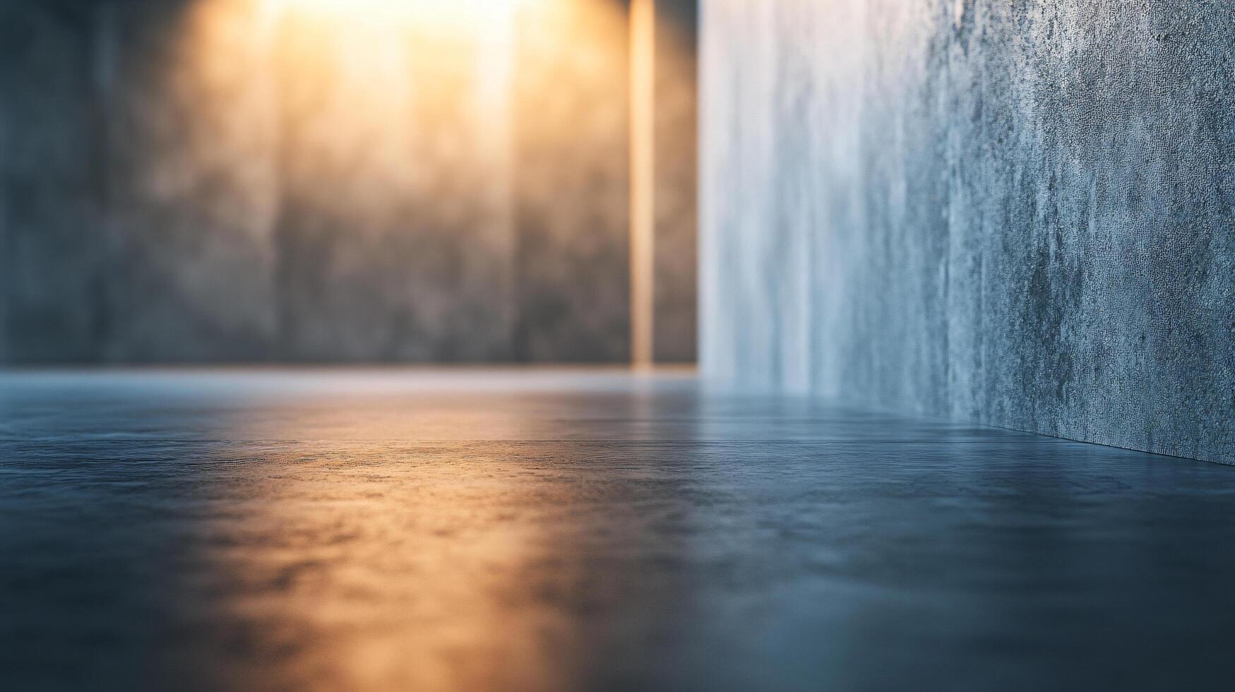 A dark room with a wall that has a lot of texture photo