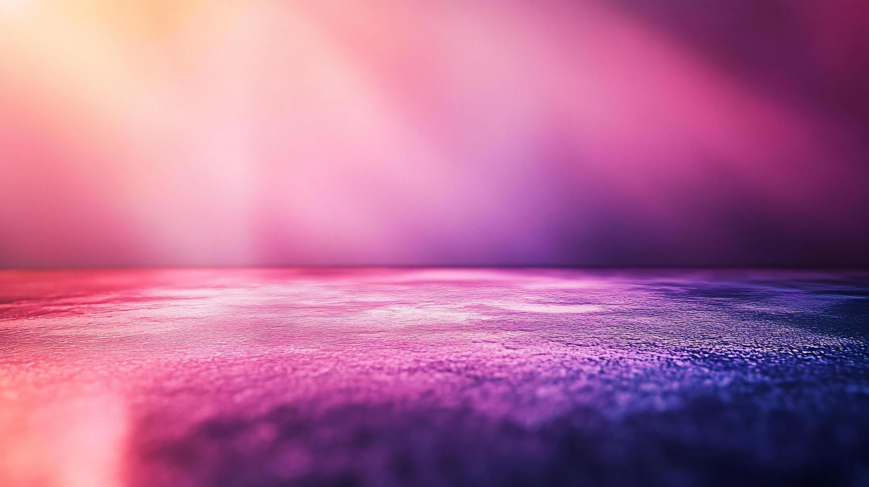 A blurry pink and purple background with a white line photo