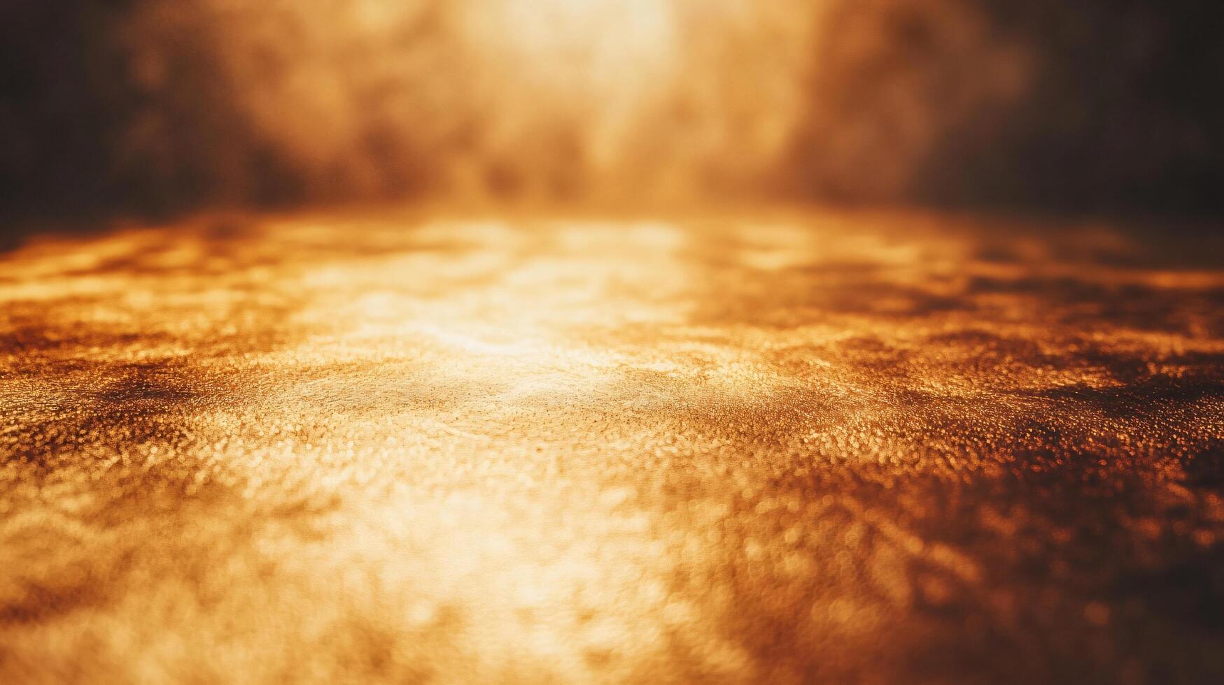 A blurry image of a desert with a bright orange background photo
