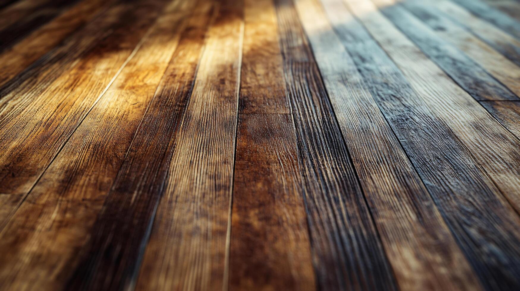A wooden floor with a burnt look to it photo