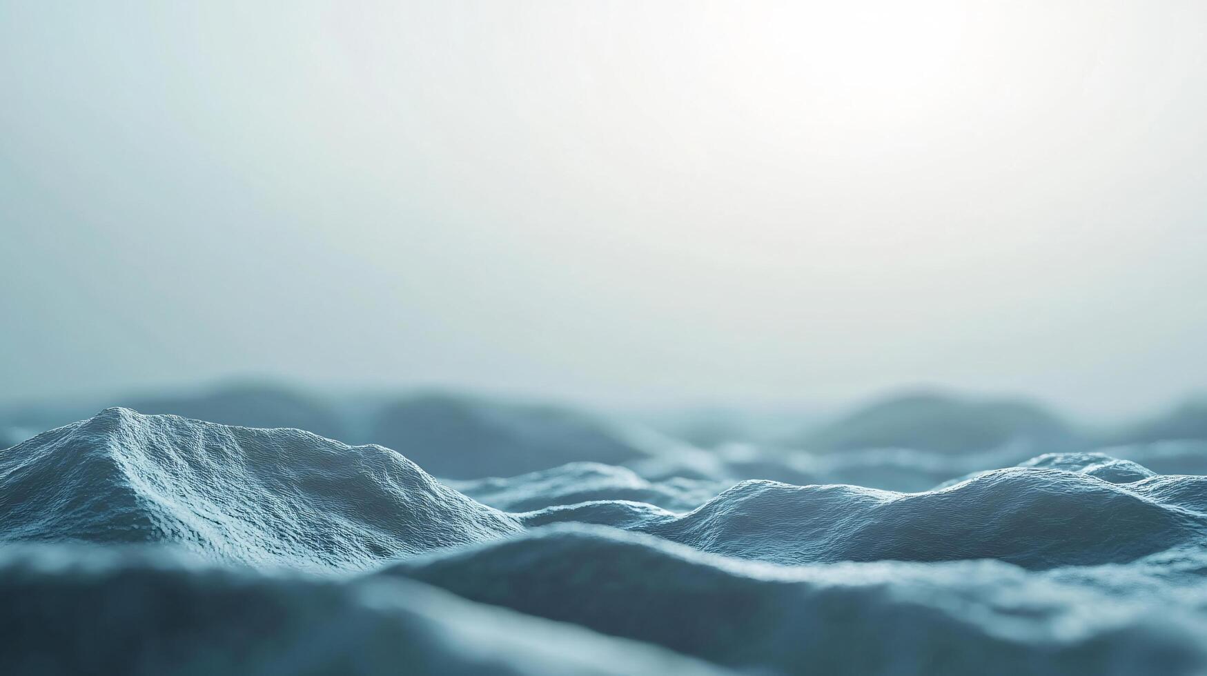 The image has a serene and peaceful mood, with the mountains photo