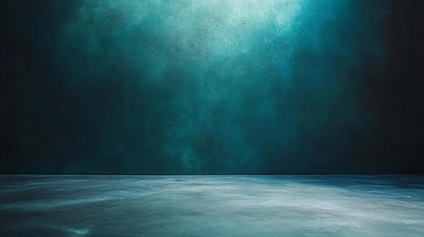 A blue wall with a greyish-blue paint photo