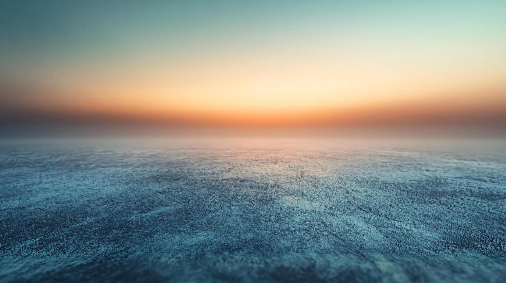 A beautiful blue ocean with a horizon in the background photo