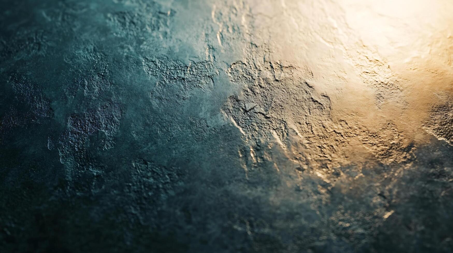 A blurry image of a wall with a blue and yellow background photo