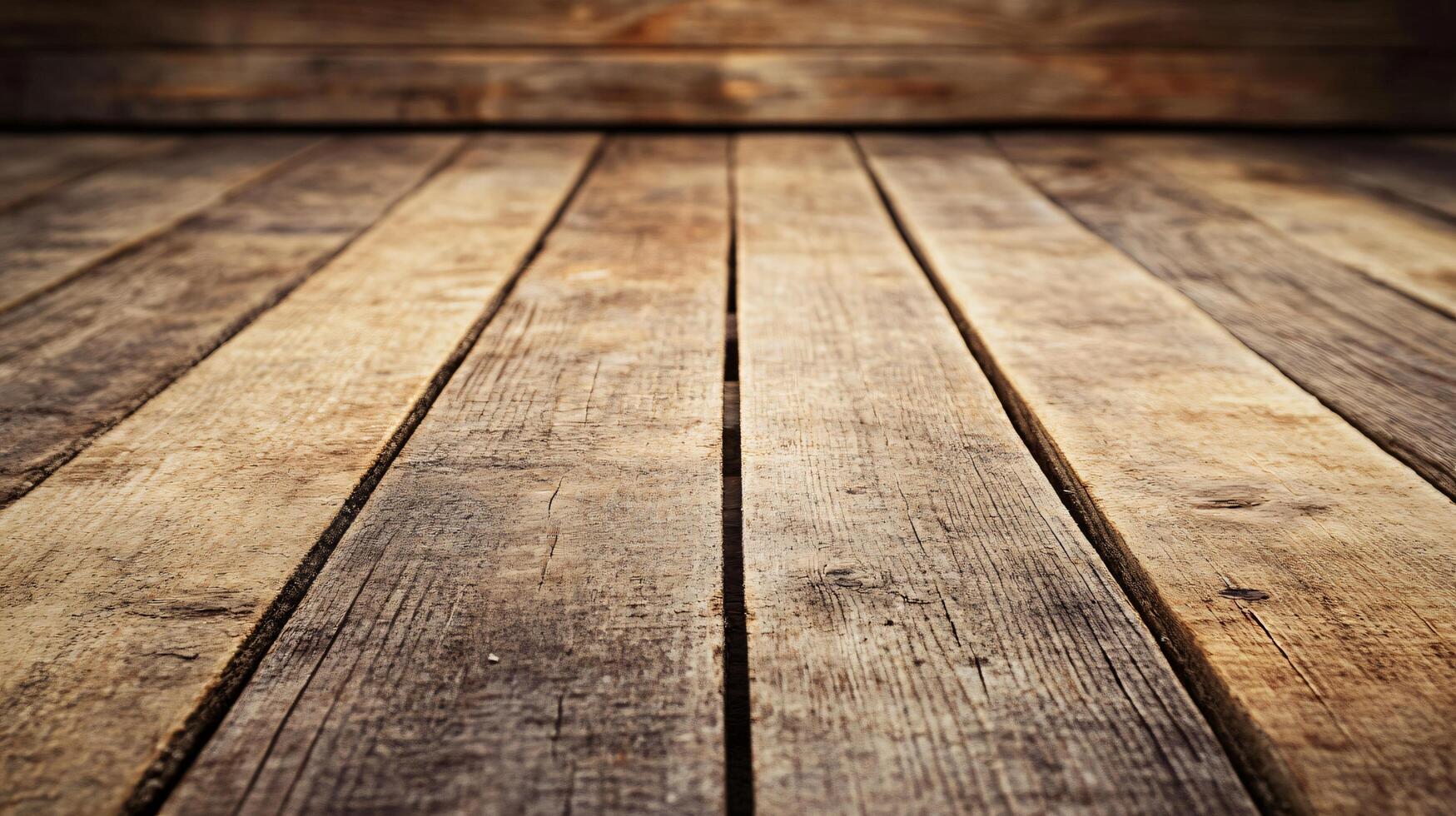A wooden floor with a grainy texture photo