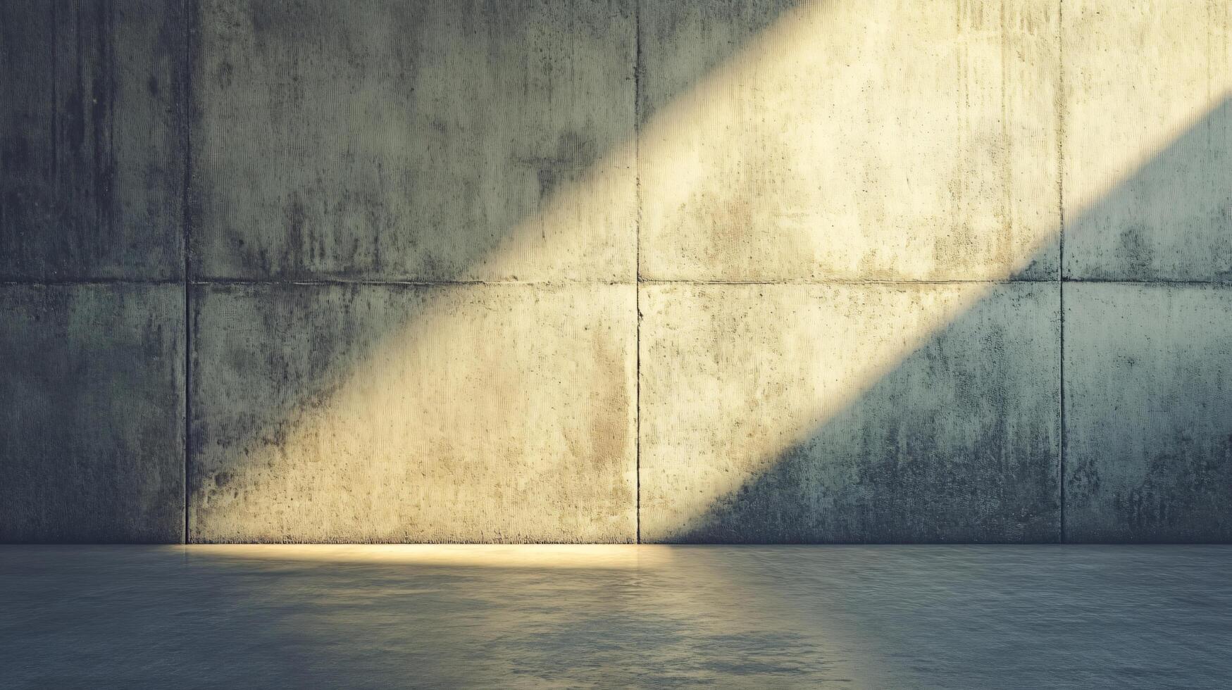 A wall with a shadow on it photo