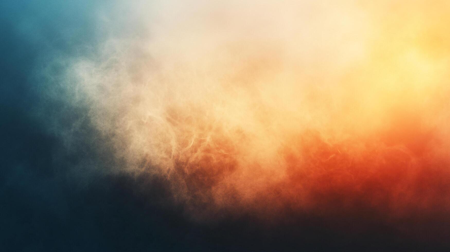 A blurry, colorful background with a blue and yellow hue photo