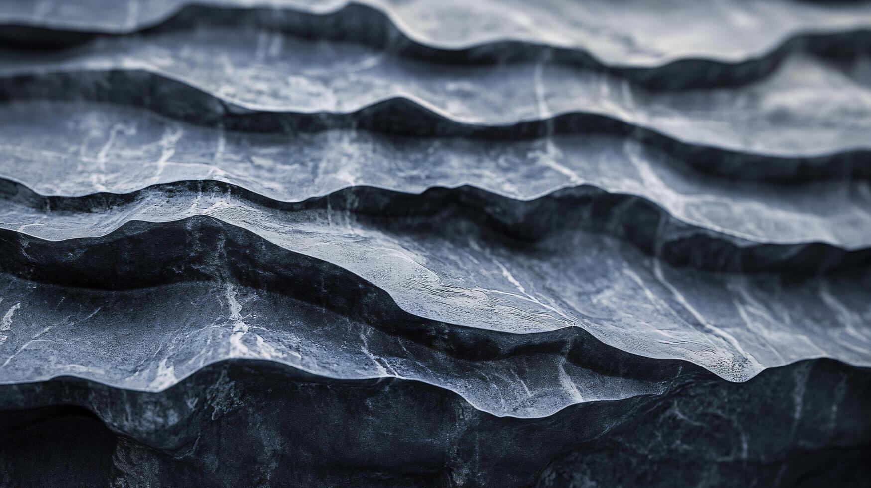 The image is of a rocky shoreline with a wave crashing against the rocks photo
