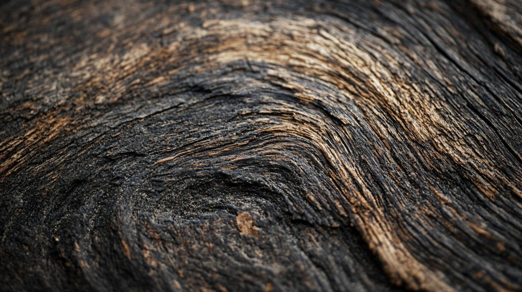 The image is of a piece of wood with a brown and black texture photo