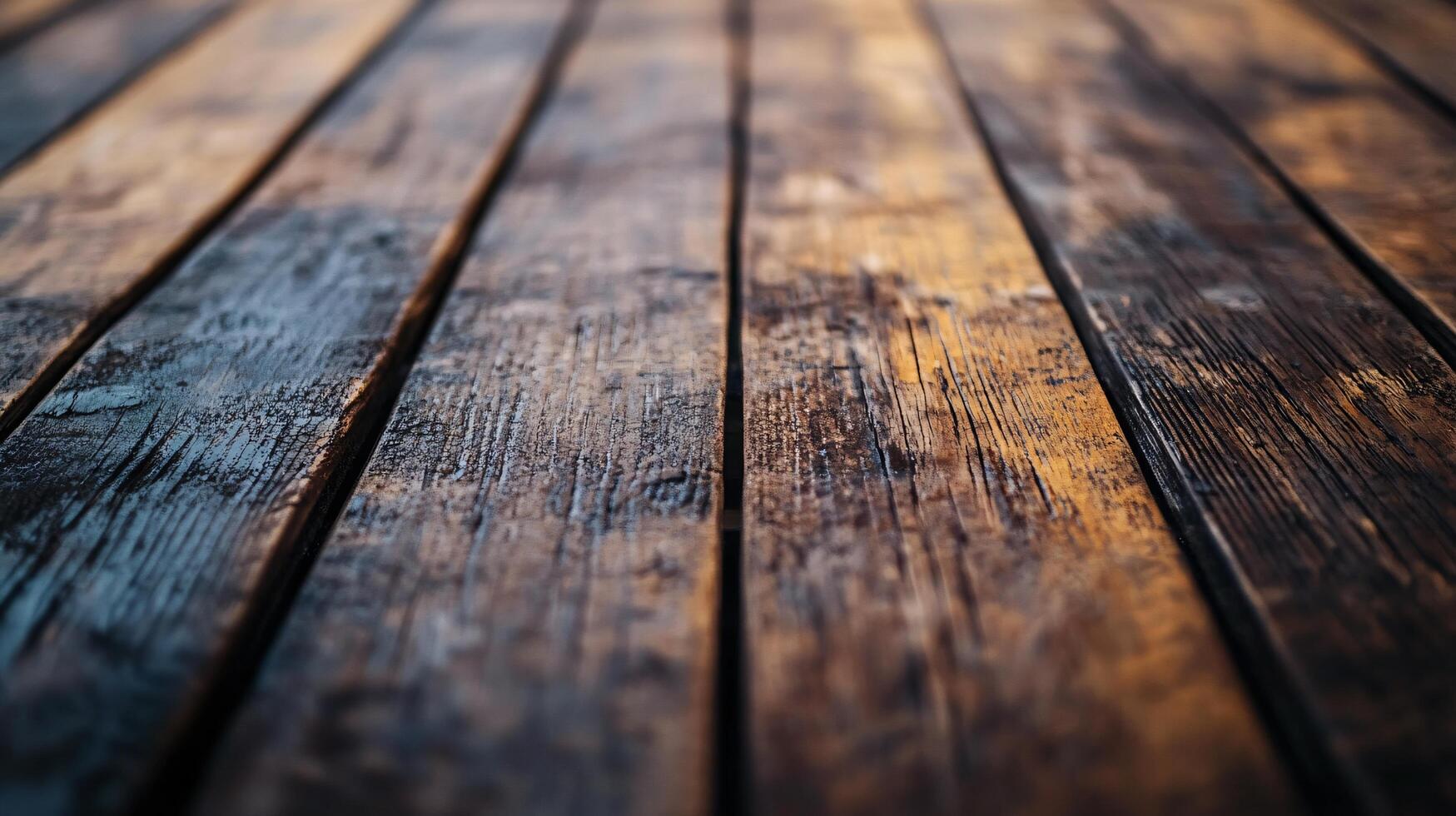 The image is of a wooden floor with a grainy texture photo