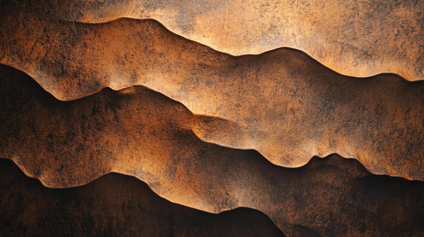 A mountain range with a lot of texture and a lot of brown photo
