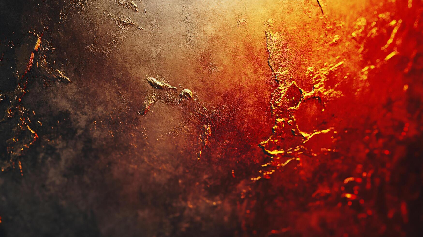 A red and black background with a yellowish orange color photo