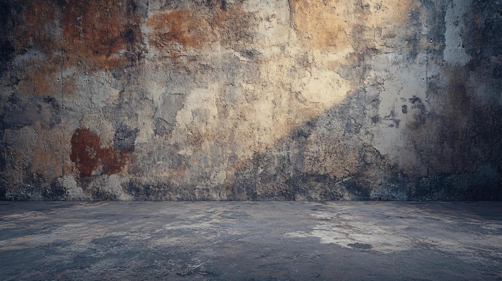 A wall with a lot of cracks and holes photo