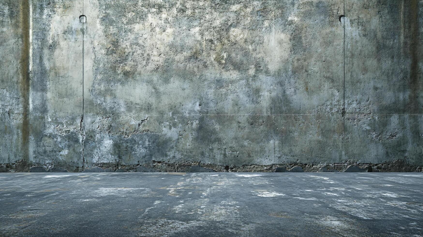 A wall with a lot of cracks and holes photo