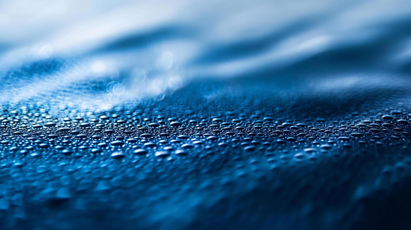 The image is of a body of water with a blue hue photo