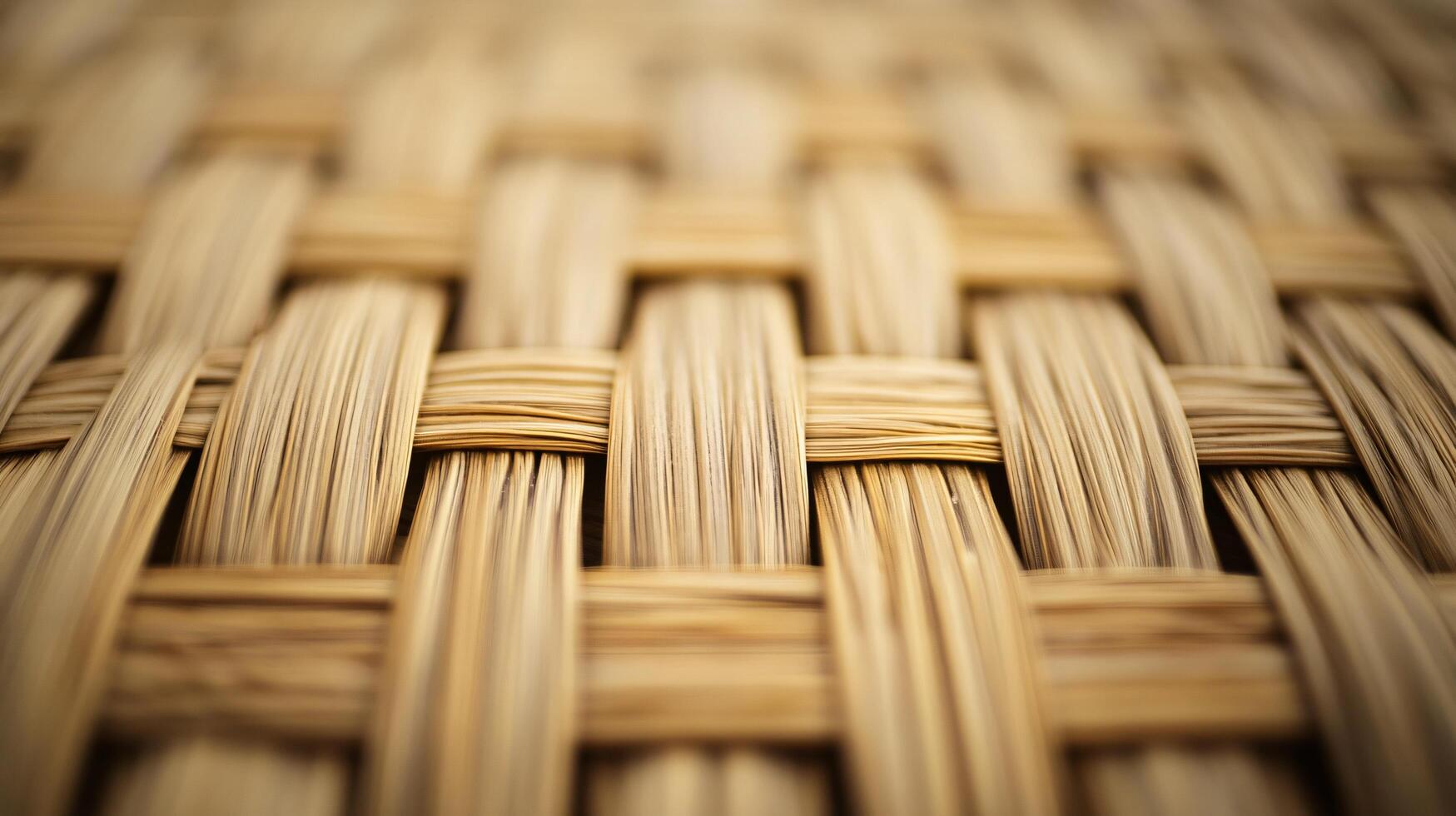 The image is of a woven material with a brown color photo