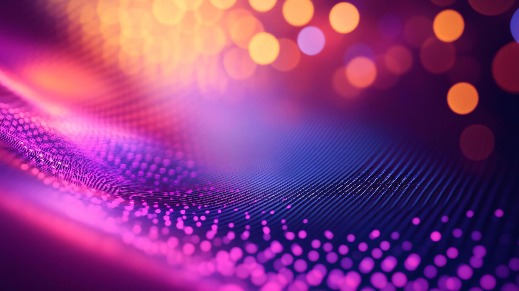 A purple and blue background with a lot of dots photo